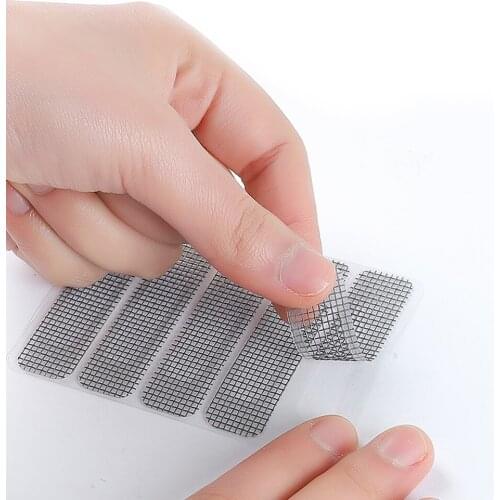 Anti Mosquito Fly Bug Home Strong Adhesive Window weep Covers Door Summer Screen Patch Net Mesh Repair Tape Repair Broken Hole