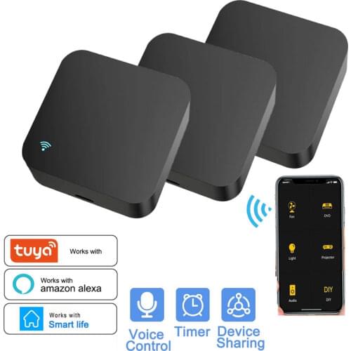 Smart WIFI IR Remote Control wifi Universal Infrared Tuya for Smart Home Control For TV AC DVD AUD Works With For Google Home