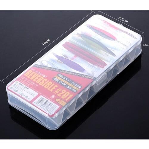 Fishing Tackle Boxes Storage Fish Lures Hard Cases 14 Compartments Useful Multi-function Fly Double Sided Spinner Plastic