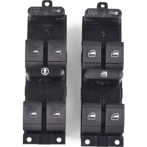 1J4959857 Window Panel Master Switch Press For VW Passat Golf Jetta MK4 B5 1999 2000 2001 2002 2003 2004