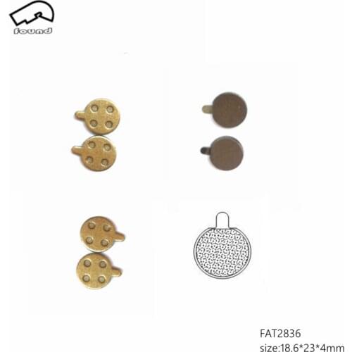 8 Pairs Copper Alloy Sintered Bicycle Brake Pads for ZOOM mechanical free shipping Disc Brake Parts
