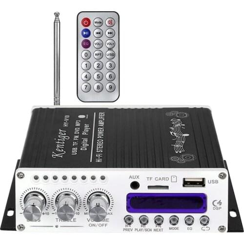 Auto analog digital TV DVB-T TV / DVB-T2 / ATSC / BID FM Radio Antenna Signal Amplifier For Car DVD Radio F-Thread Nipple