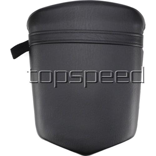 Black Motorcycle Passenger Rear Seat Pillion Cushion For Yamaha YZF R1 2000-2001