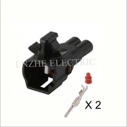 DJ70218Y-2.2-11 F3 fog lamp car wire female male connector Harnes cable 2 pin automotive waterproof plug Include terminals seal