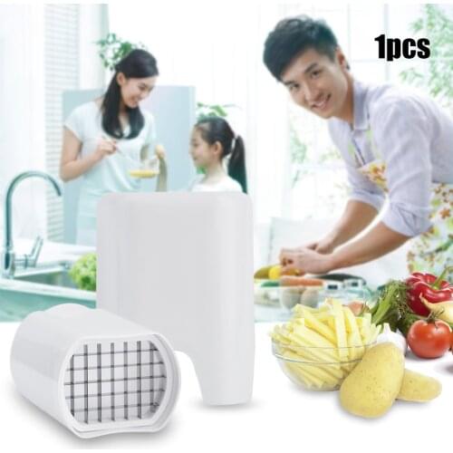 French Fry One Step Cutter Slicer Potato Fry Chipper Vegetable Fruit Kitchen Tool Slicer Chopper Chipper Drop Shipping Wholesale