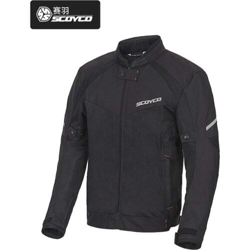 Men Summer Breathable Mesh SCOYCO Motorcycle Jacket Motocross Off-Road Racing Jacket Jaqueta Motociclista Protective Gear