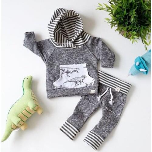 Autumn animal cartoon baby suit boy clothes creative modern design baby suit combo baby kleding jongen baby clothes BD50YE