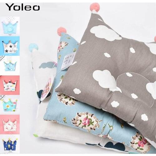 Baby Head Protection Pillow Newborn Baby Kids Cushion Pillows Animal Printed Cotton Kids Sleep Positioner Pillow baby room decor