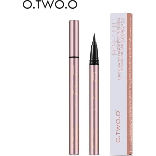 Eyeliner Quick dry waterproof one stroke molding no stain beginners eyeliner makeup