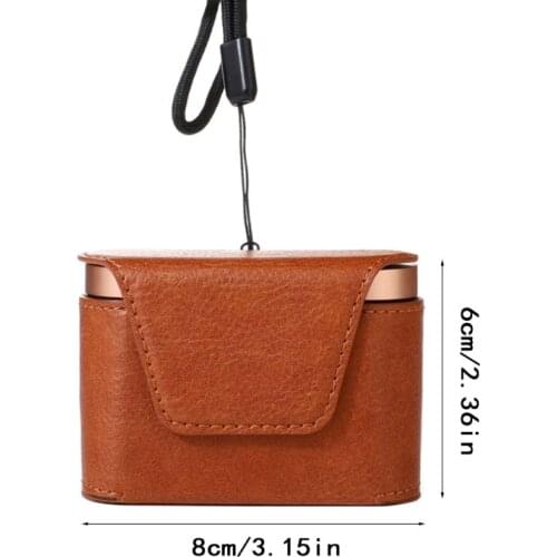 Dustproof Leather Protective Cover Case Storage Bag for sony WF-1000XM3 Earphone