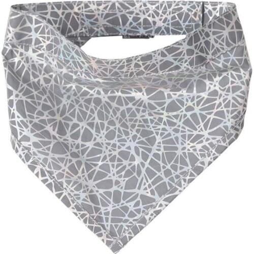 Colorful Reflective Dog Bandanas Pet Scarf Pet Bandana For Dog Plaid Bibs Washable Bow ties Collar Cat Scarf Dog Accessories