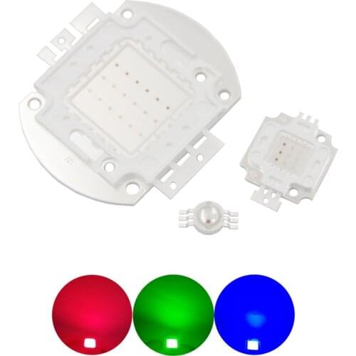 High lumen RGB cob led Epistar Genesis red green blue 3W 10W 18W 30W 48W adjustable light LED COB dimming Light Source bulb lamp