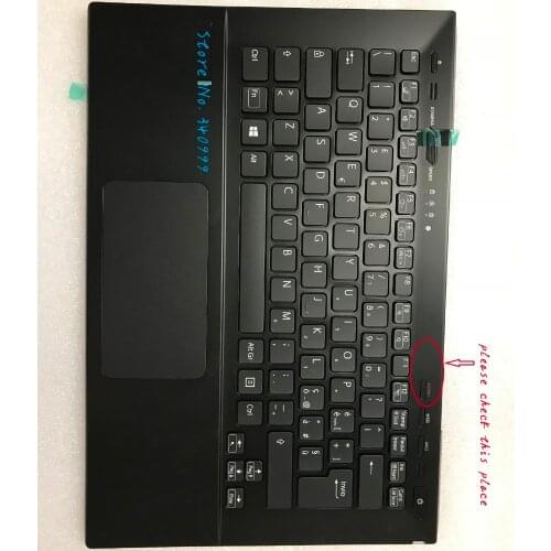 Tastatur for sony Vaio SVS13AA11M SVS13A1C5E SVS1313A4E SVS131E22M Palmrest cover case backlit Italy Keyboard