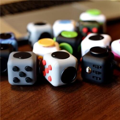 Antistress For Hands 12 Sides Anti-Stress Oil Spray Frosted Feel Magic Stress Fidget Toys