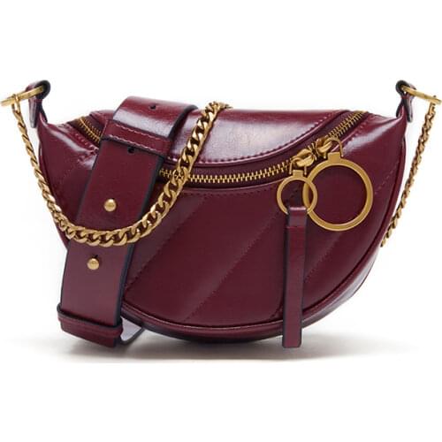 Cnoles Casual Solid Color Women Bags Luxury Designer Shoulder Bag Genuine Leather Lady Messenger Bag Mobile Phone Bag Wholesale