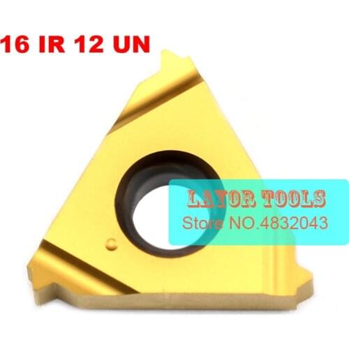 16 IR 12 UN LDC,Indexable Tungsten Carbide Threading Lathe Inserts for Threaded Lathe Holder,thread turning tool holders