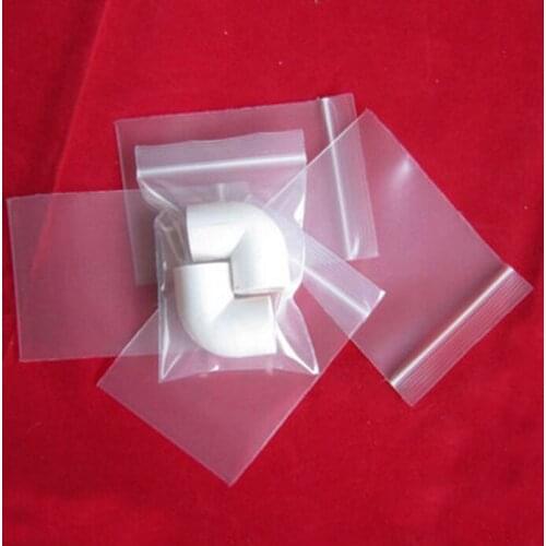 300pcs 5*7cm White Bone Pe Transparent Ziplock Plastic Bags Clear Travel Packing Bag For Jewelry Gifts Pouch Accessories Bags