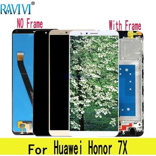 5.93" LCD For Huawei Honor 7X LCD Display Touch Screen Digitizer Assembly Replacement For Huawei Honor7X