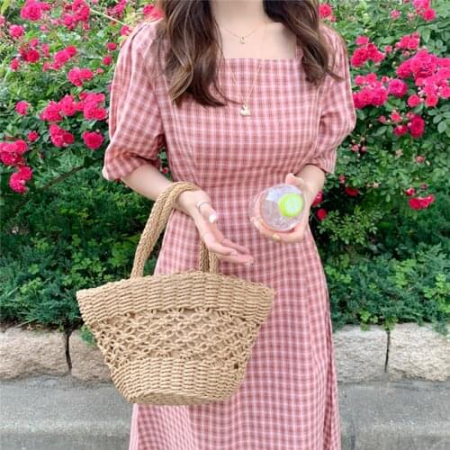 Colorfaith Pink Summer Dresses