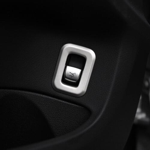 For Mercedes Benz GLC X205 Car styling trunk electric switch buttons decorative frame Cover Trim suitable Accessories