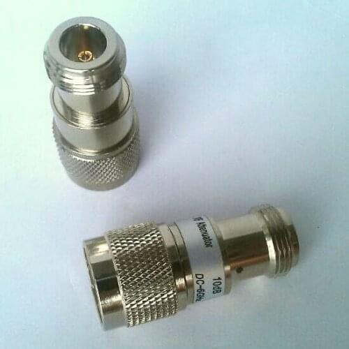 N-type coaxial fixed attenuation ATT: 1-60dB; frequency: DC-3G, 6G, 12G; power: 5w 50ohm