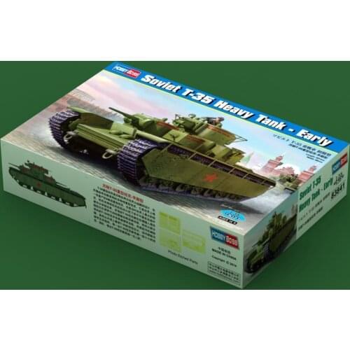 Hobbyboss Model Kit 83841 1/35 Soviet T-35 Heavy Tank Early Type