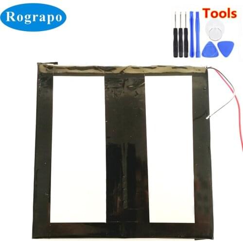 New 3.7V 10000mAh Battery For Digma CITI 1903 4G Tablet PC Accumulator 2-Wire +Free Tools