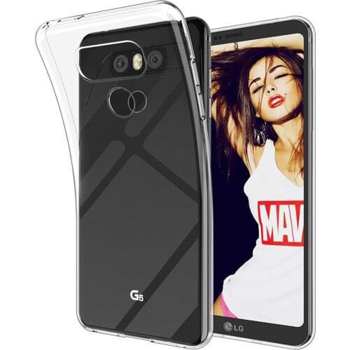 Clear Phone Case For LG G6 G7 Plus G8 Back Phone Cover Ultra Thin TPU Soft Transparent Silicone Anti-scratch Protective Cases