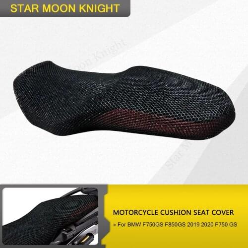 Motorcycle Accessories Protecting Cushion Seat Cover For BMW F750GS F850GS 2019 2020 F750 GS Nylon Fabric Saddle Seat Cover