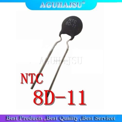 10pcs NTC Thermistor Resistor NTC 8D-11 Thermal Resistor