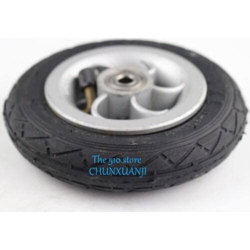 5X1 Pneumatic Tire With Inner Tube Electric Vehicle 5x1 tires Wheel Metal Hub 5 Inch Pneumatic Wheel Gocart Caster