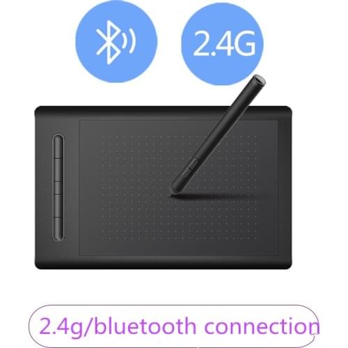 8192 14" Bluetooth Digitizer Tablet Graphics Tablet Drawing tablet For Computer Mobile Phone Digitizer Live Remote Teaching 2.4G