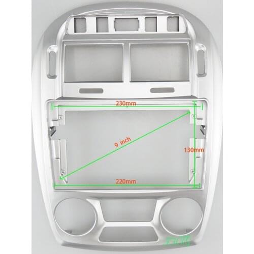 9 INCH Car Audio Frame GPS Navigation Fascia Panel Car dvd Plastic Frame Fascia is suitable for 2005-2006 KIA CERATO
