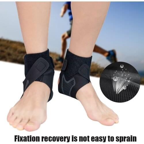 Ankle Support Brace Elastic High Protect Guard Band Safety Running Basketball Fitness Foot Heel Wrap Bandage Unisex