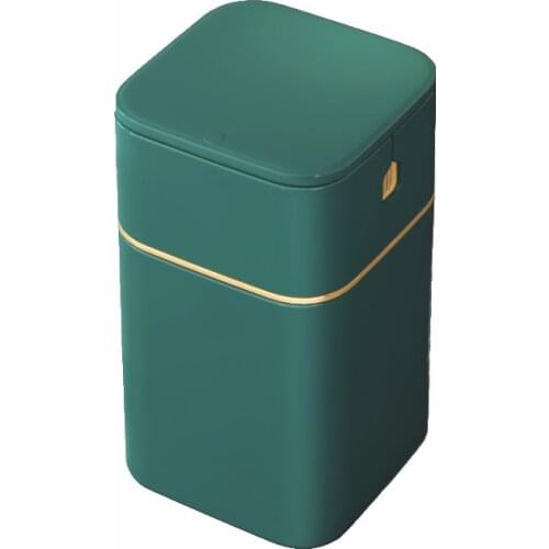 Household garbage can with cover living room large capacity toilet toilet kitchen automatic packing paper basket