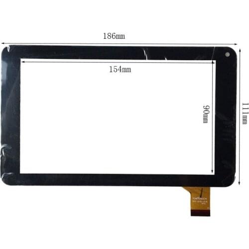 Black Original TPT-070-316 7" inch Touch Screen Touch Digitizer For Tablet PC