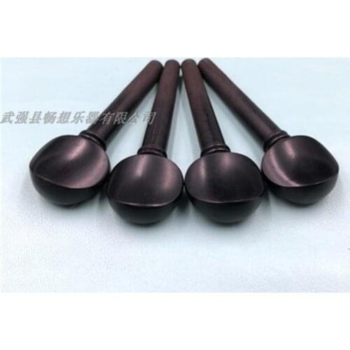 20pcs (5Sets) Natural Ebony viola pegs,Musical instrument part
