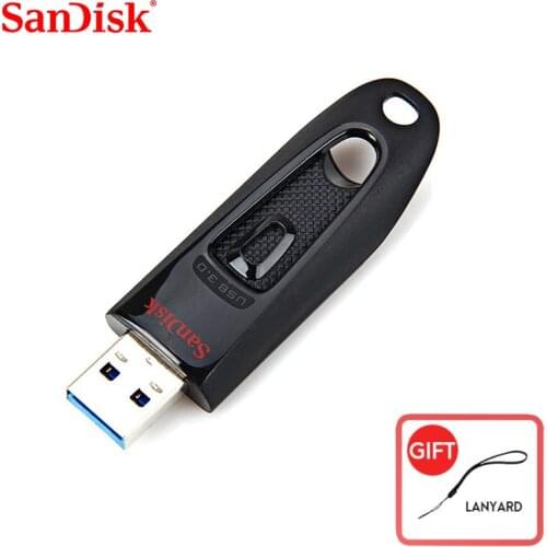 SanDisk USB 3.0 Flash Drive Disk CZ48 256GB 128GB 64GB 32GB 16GB 100MB/s Tiny Pendrive Memory Stick Storage Device Flash drive