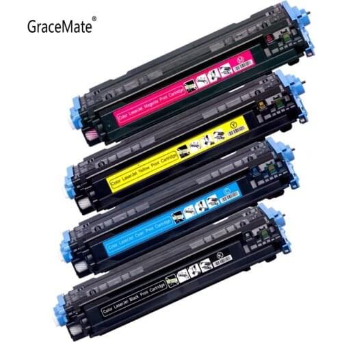 GraceMate Remanufactured Laser Color Toner Cartridge Q6000A Q6001A Q6002A Q6003A 124A for HP Laserjet 1600 2600n CM1015