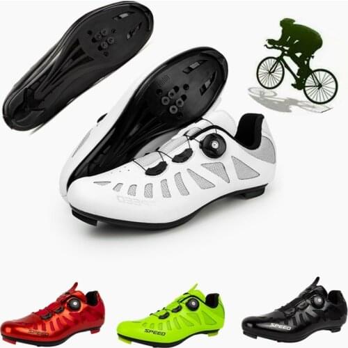 Professional Mountain Bike Sneakers Men MTB Athletic Bicycle Shoes Triathlon Cycling Shoes Self-locking Racing Road Bike Shoes