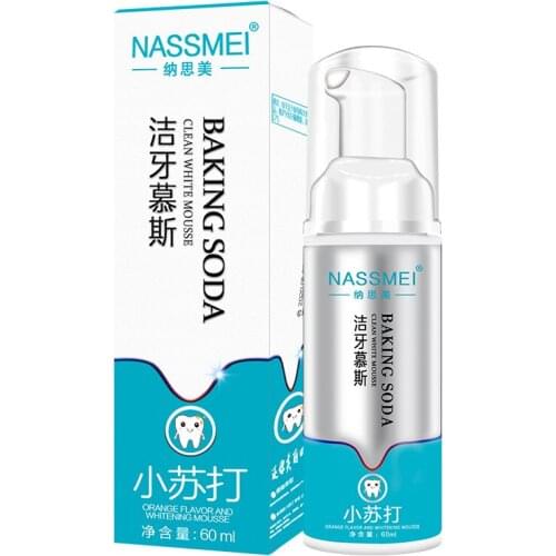 Nassmei Press Cleaning Mousse Oral Cleaning and Whitening Mousse Foam Toothpaste