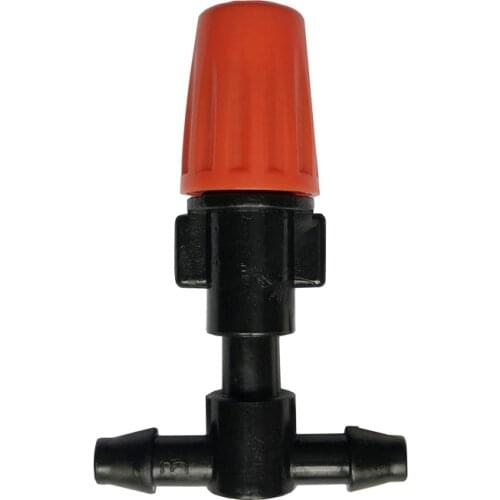 10Pcs Plastic Water Atomization Spray Nozzle 6mm Irrigation Misting Nozzle Garden Greenhouse Cooling Dust Removal Sprinklers