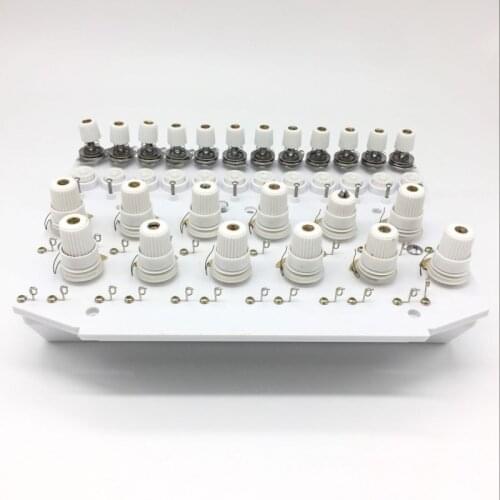 Tajima and Chinese embroidery machine parts plastic tension head with back cover tension post 12 needles