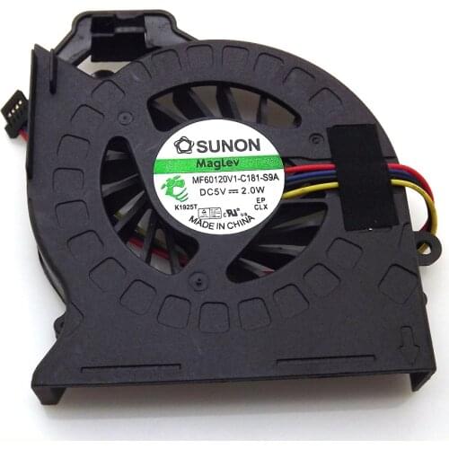 Marke neue laptop cpu-lufter pavilion dv6 dv6-6000 dv6-6050 dv6-6090 dv6-6100 dv7-6000 sunon p/n: mf60120v1-c181-s9a Orig