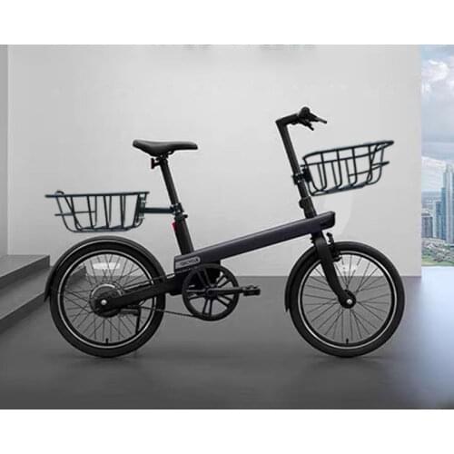 Folding Bike front Basket Electric Bicycle Panniers 20inch Include Back Front Commuter Cycling Accessories