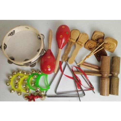 Percussion instrument teaching equipment 18pcs/set