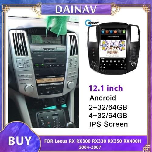 Vertical Screen 2 Din Stereo Receiver Car GPS Navigation Multimedia DVD player For 2008 Lexus Rx 350 Car Audio Radio Stereo