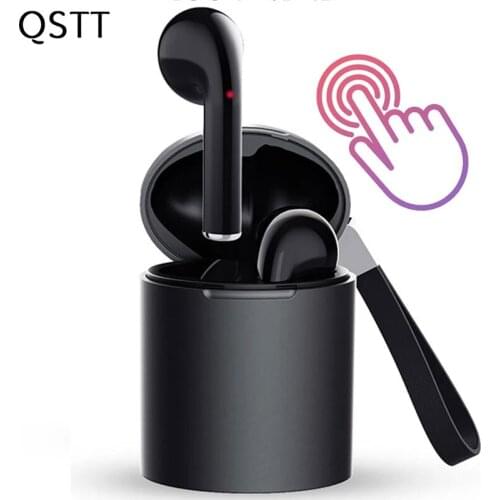 X10 V5.0 Bluetooth Earphone Auto Pairing Stereo Bass Earbuds Wireless IPX5 Waterproof Touch Headset Portable Strap Charge Case