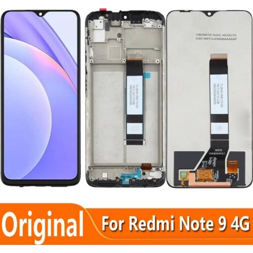 6.53" For Xiaomi Redmi Note 9 4G M2010J19SC LCD Display Touch Screen Digitizer Assembly Replacement Parts