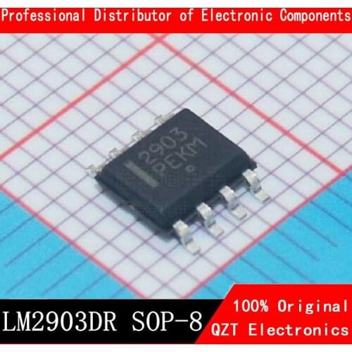 10PCS LM2903DR SOP8 LM2903 SOP LM2903DR2G SOP-8 SMD new and original IC